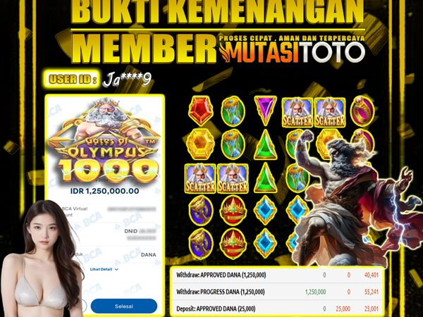 WITHDRAW GATES OF OLYMPUS 1000