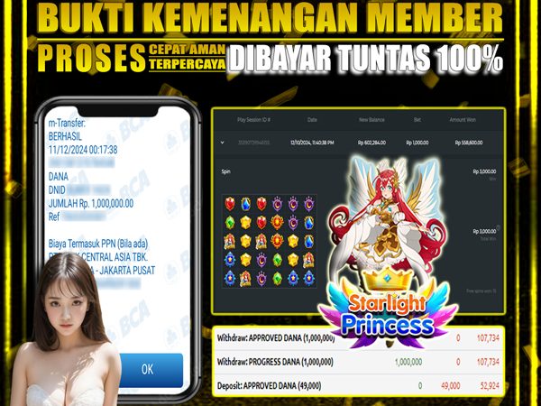 WITHDRAW STARLIGHT PRINCESS