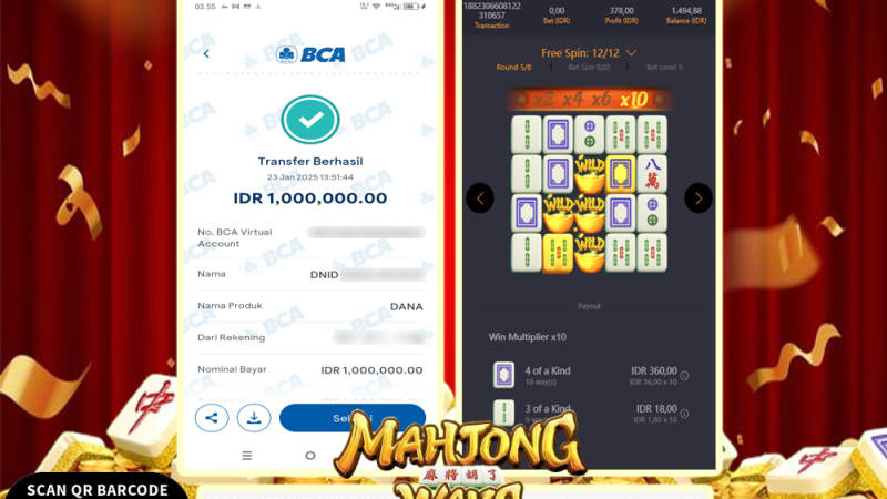 WITHDRAW MAHJONG WAYS