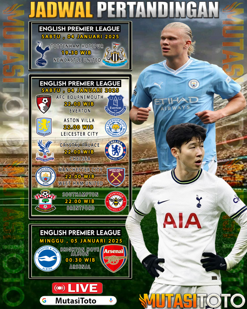 PERTANDINGAN LIGA INGGRIS