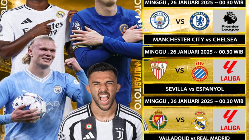 PERTANDINGAN LIGA TOP EROPA