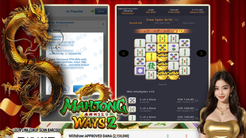 WITHDRAW MAHJONG WAYS 2