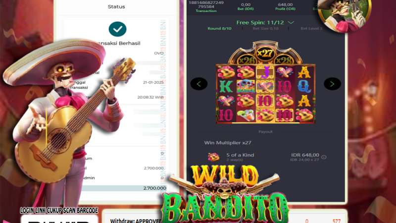 WITHDRAW WILD BANDITO