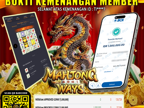 WITHDRAW MAHJONG WAYS