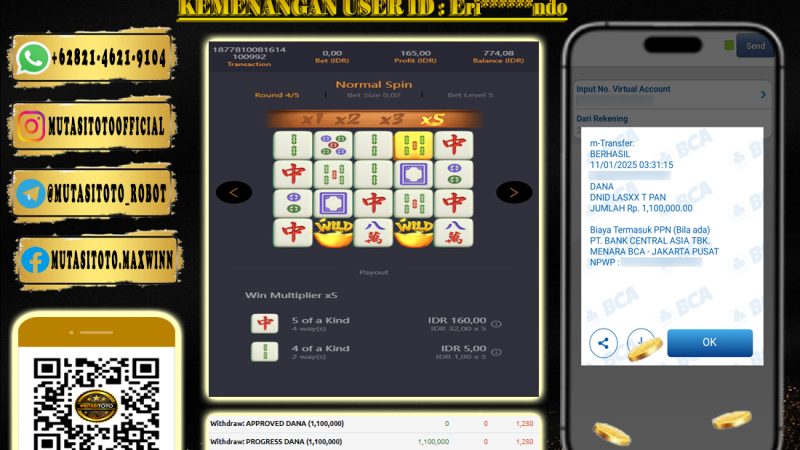 WITHDRAW MAHJONG WAYS