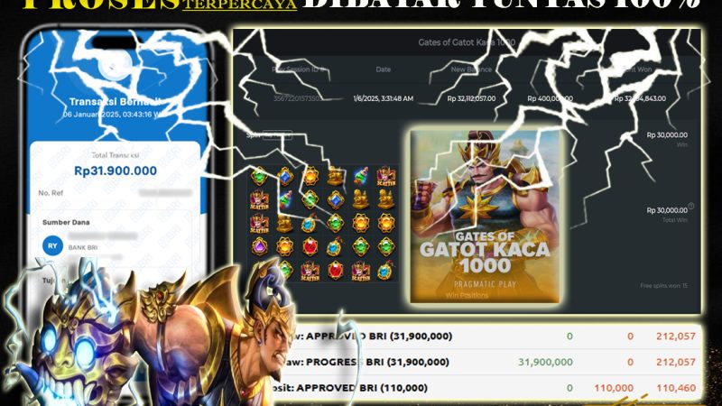 WITHDRAW GATES OF GATOT KACA 1000