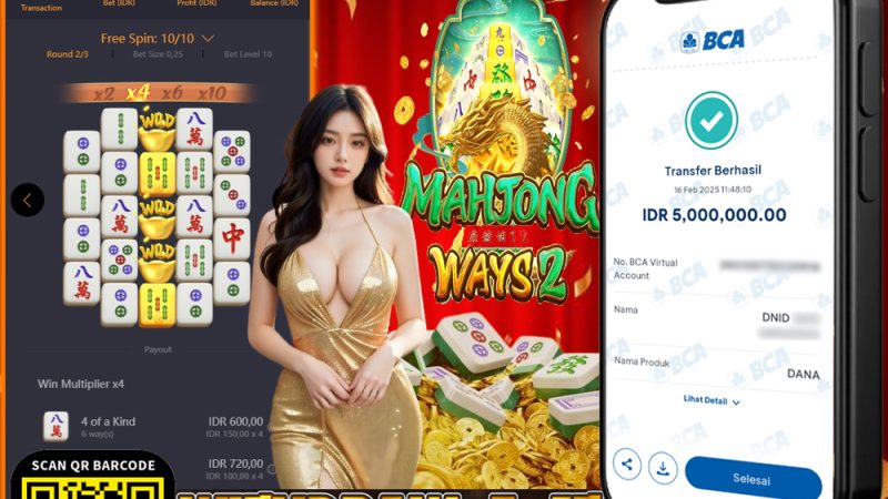KEMENANGAN MEMBER BERMAIN DI MAHJONG WAYS 2 PG SOFT