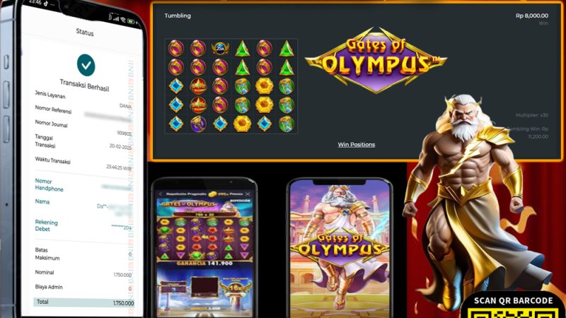 KEMENANGAN MEMBER BERMAIN DI GATES OF OLYMPUS