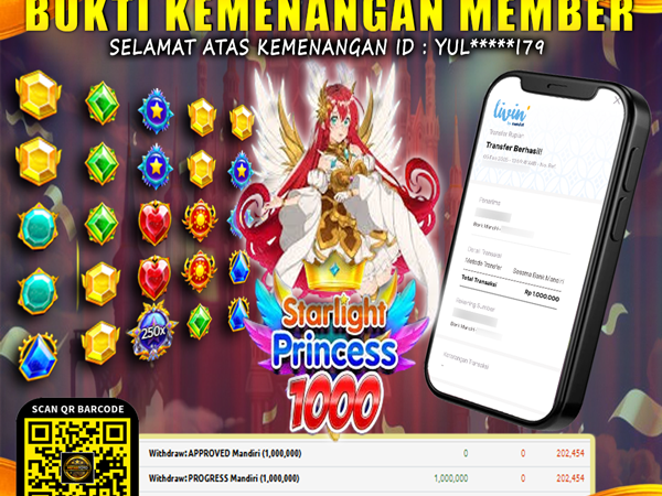 WITHDRAW STARLIGHT PRINCESS 1000