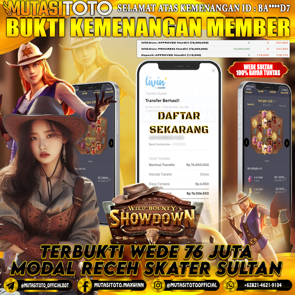 WITHDRAW WILD BOUNTY SHOWDOWN