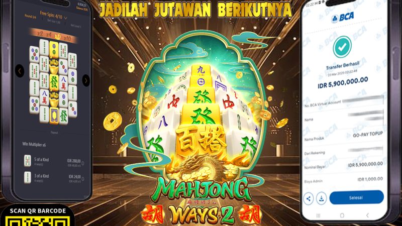 KEMENANGAN MEMBER BERMAIN DI MAHJONG WAYS 2 PG SOFT