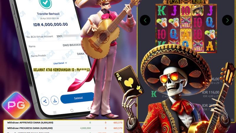 KEMENANGAN MEMBER BERMAIN DI WILD BANDITO PG SOFT