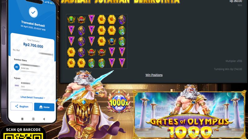 WITHDRAW GATES OF OLYMPUS 1000