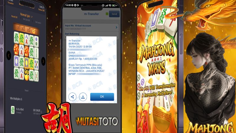 KEMENANGAN MEMBER BERMAIN DI MAHJONG WAYS PG SOFT