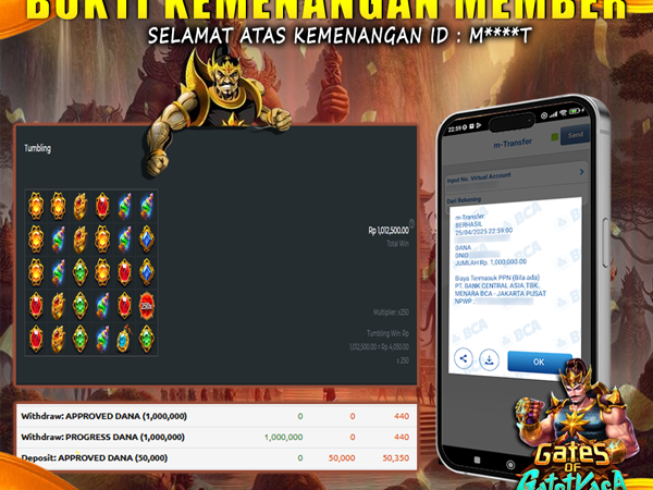 WITHDRAW GATES OF GATOT KACA 1000