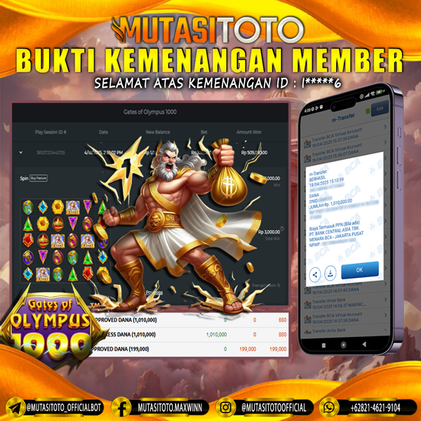 WITHDRAW GATES OF OLYMPUS 1000