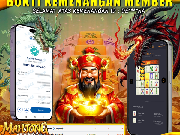 KEMENANGAN MEMBER BERMAIN DI MAHJONG WAYS PG SOFT