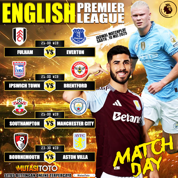 PERTANDINGAN LIGA PREMIER INGGRIS