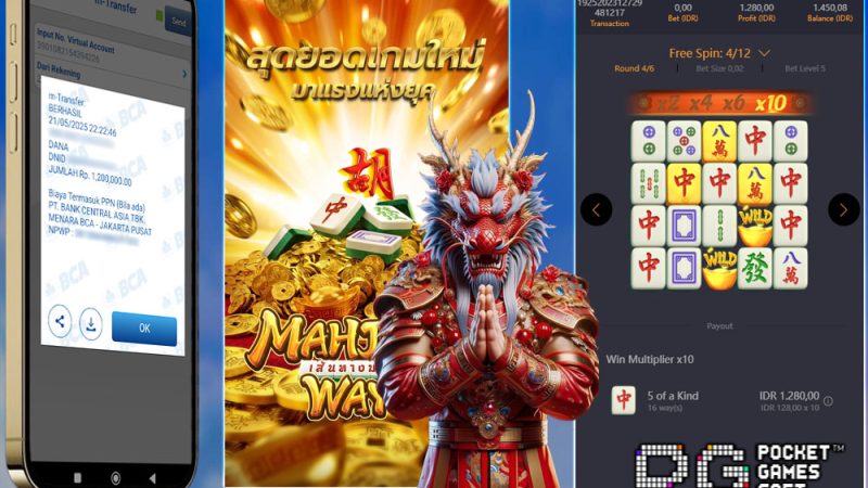 KEMENANGAN MEMBER BERMAIN DI MAHJONG WAYS PG SOFT