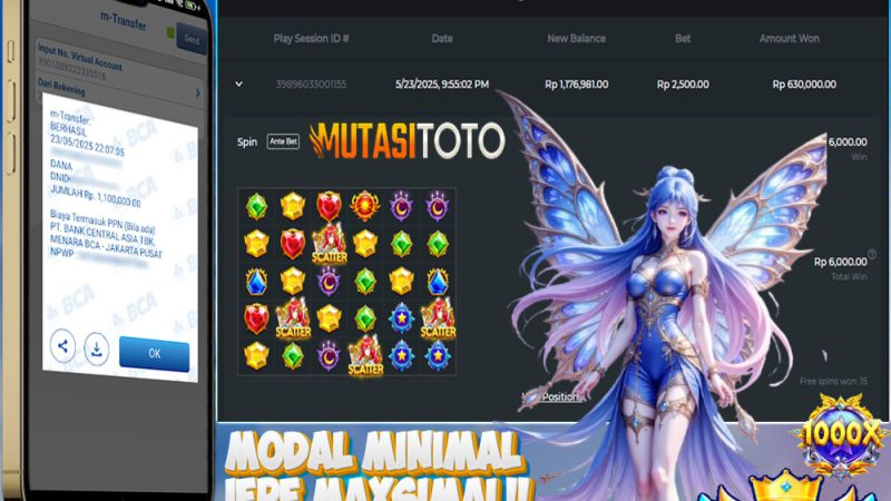 KEMENANGAN MEMBER BERMAIN DI STARLIGHT PRINCESS 1000