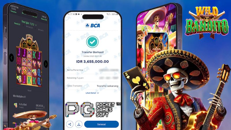 KEMENANGAN MEMBER BERMAIN DI WILD BANDITO PG SOFT