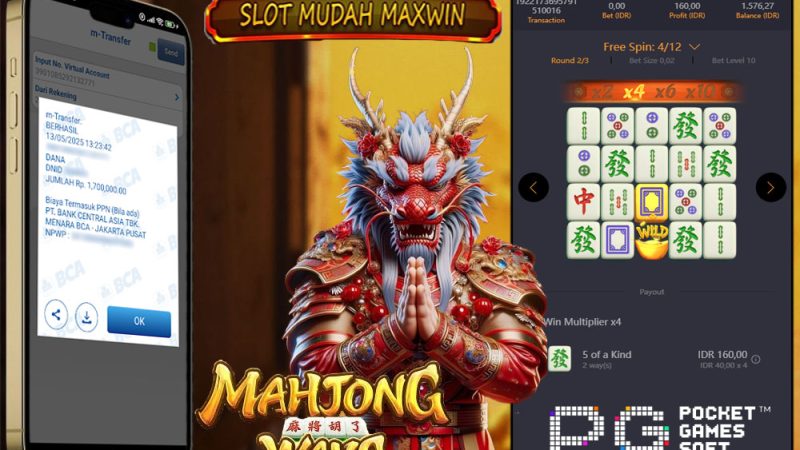 KEMENANGAN MEMBER BERMAIN DI MAHJONG WAYS PG SOFT