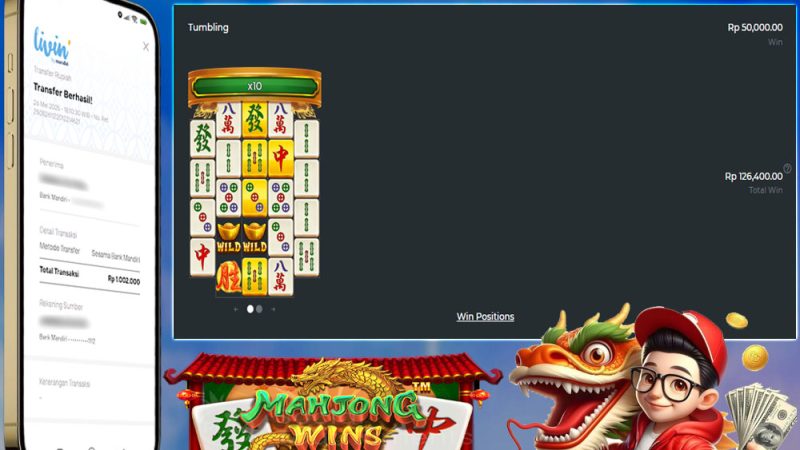 KEMENANGAN MEMBER BERMAIN DI MAHJONG WINS 2 PRAGMATIC PLAY