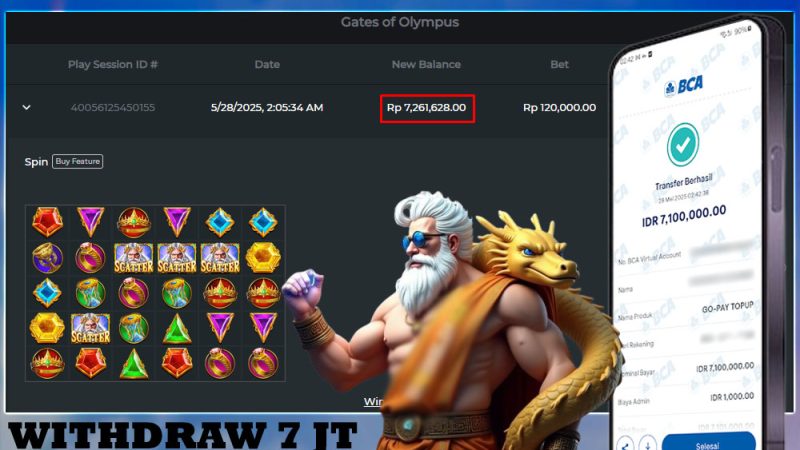 KEMENANGAN MEMBER BERMAIN DI GATES OF OLYMPUS