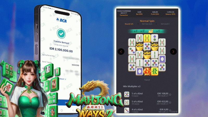 KEMENANGAN MEMBER BERMAIN DI MAHJONG WAYS 2 PG SOFT