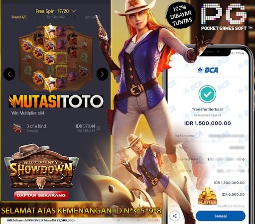 KEMENANGAN MEMBER BERMAIN DI WILD BOUNTY SHOWDOWN