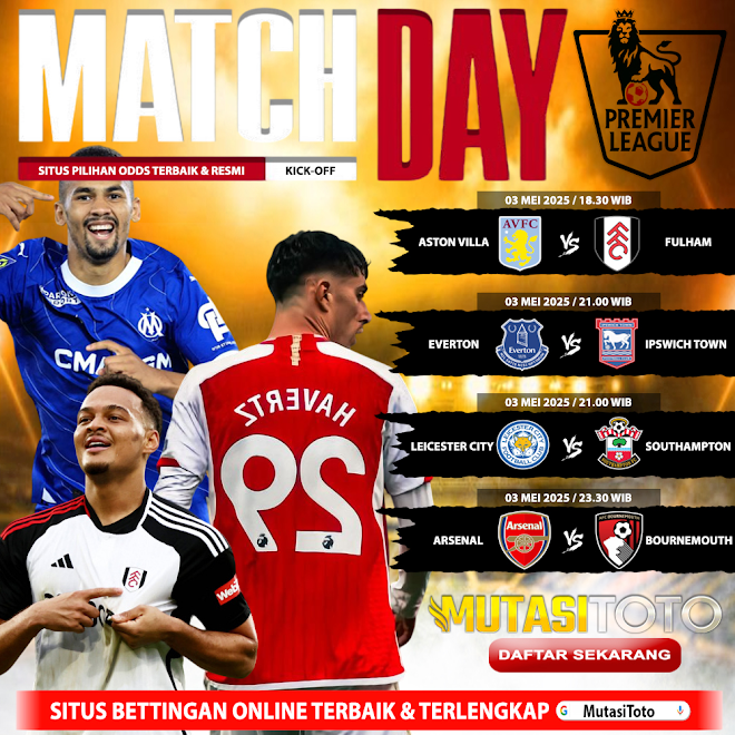 PERTANDINGAN LIGA PREMIER INGGRIS