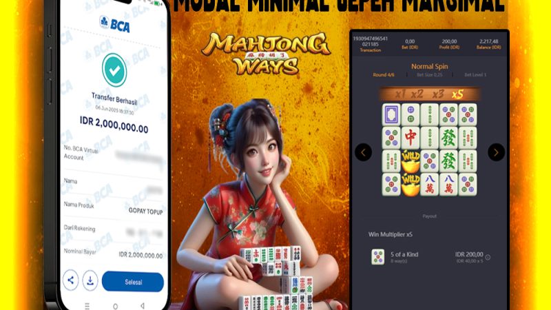 KEMENANGAN MEMBER BERMAIN DI MAHJONG WAYS