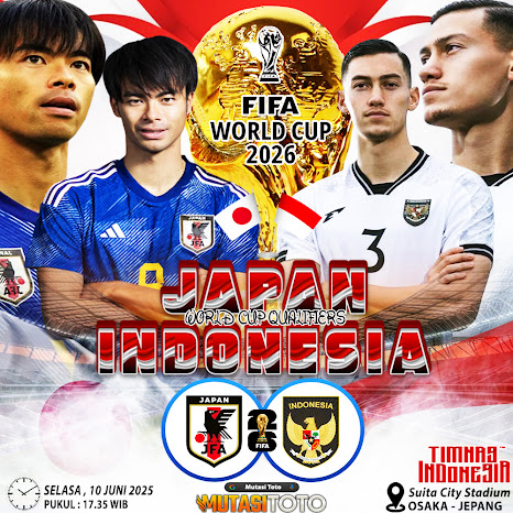 SAKSIKAN SEGERA!!! KESERUAN PERTANDINGAN YANG TELAH DINANTIKAN > INDONESIA vs JAPAN