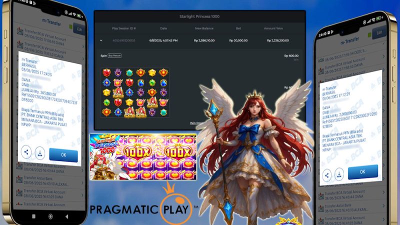 KEMENANGAN MEMBER BERMAIN DI STARLIGHT PRINCESS 1000