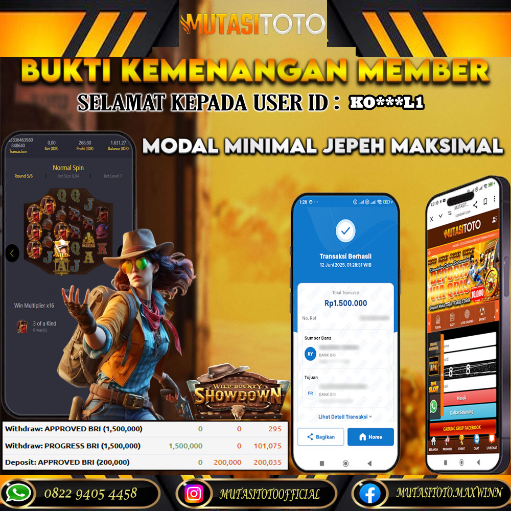 KEMENANGAN MEMBER BERMAIN DI WILD BOUNTY SHOWDOWN