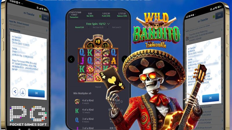 KEMENANGAN MEMBER BERMAIN DI WILD BANDITO PG SOFT