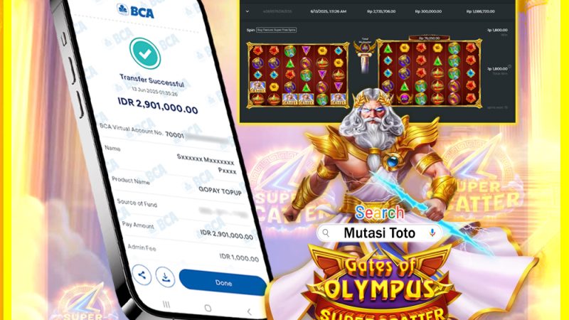 KEMENANGAN MEMBER OLYMPUS SUPER