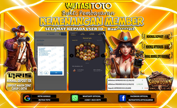 KEMENANGAN MEMBER BERMAIN DI PG SOFT WILD BOUNTY SHOWDOWN