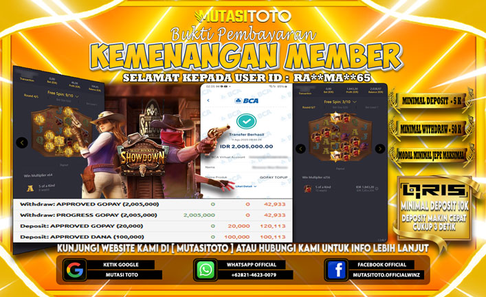 KEMENANGAN MEMBER BERMAIN DI PG SOFT WILD BOUNTY SHOWDOWN