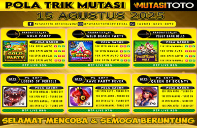 POLA GACOR TERUPDATE 15 AGUSTUS 2025 – MUTASITOTO