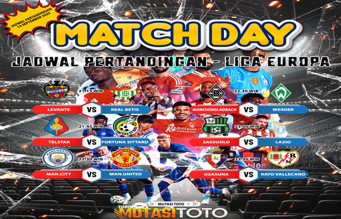 JADWAL BOLA HARI INI !!!