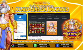 KEMENANGAN MEMBER BERMAIN GATES OF OLYMPUS SUPER SCATTER