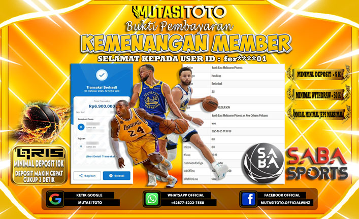 KEMENANGAN MEMBER BERMAIN DI SABA SPORTSBOOK