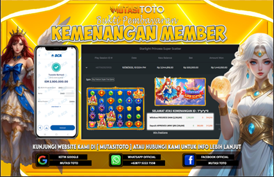 KEMENANGAN MEMBER BERMAIN STARLIGHT PRINCESS SUPER SCATTER