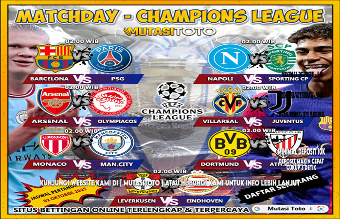 JADWAL BOLA HARI INI !!!