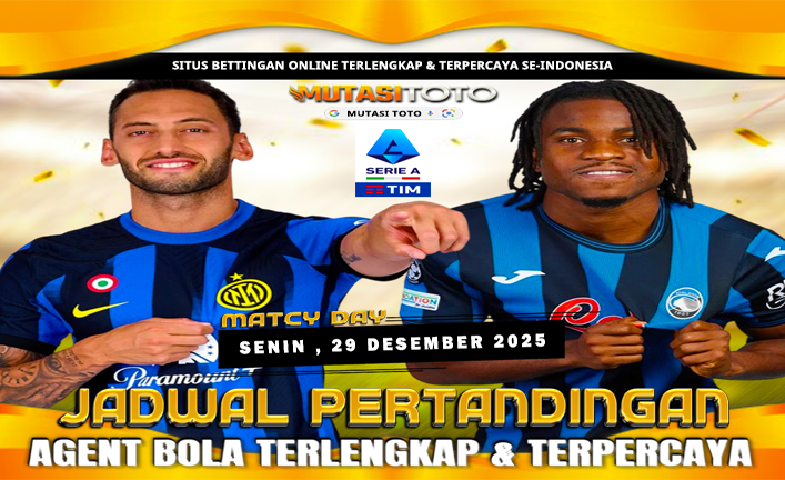 JADWAL PERTANDINGAN SEPAKBOLA – 29 DESEMBER 2025