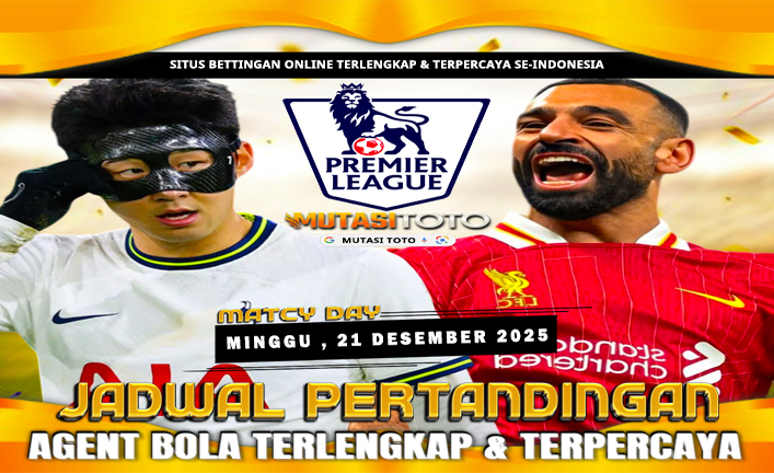 JADWAL PERTANDINGAN SEPAKBOLA – 21 DESEMBER 2025