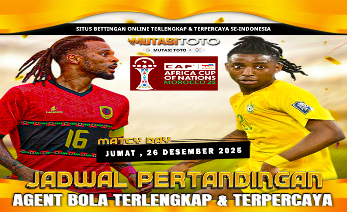 JADWAL PERTANDINGAN SEPAKBOLA – 26 DESEMBER 2025